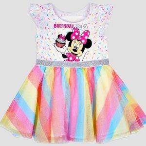 Disney Minnie Mouse Birthday Dress 2T